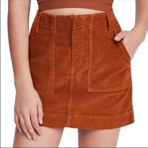 BDG Urban Outfitters Corduroy Utility Skirt Large